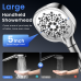 Filtered Shower Head with Handheld, High Pressure Shower Head with Filters|5” Large Panel, 8 Modes Showerhead, Removes Chlorine for Hard Water, Improves Skin & Hair, Built-in Power Wash, Holder & Hose Filtered Shower Head with Handheld, High Pressure Shower Head with Filters|5” Large Panel, 8 Modes Showerhead, Removes Chlorine for Hard Water, Improves Skin & Hair, Built-in Power Wash, Holder & Hose